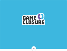 Tablet Screenshot of gameclosure.com